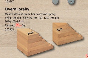 Dveřní prahy