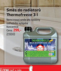 Směs do radiátorů Thermofreeze 3 l