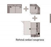 Rohová sedací souprava