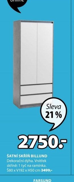 ŠATNÍ SKŘÍŇ BILLUND