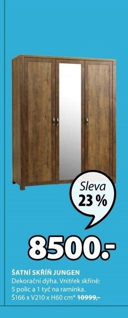 ŠATNÍ SKŘÍŇ JUNGEN