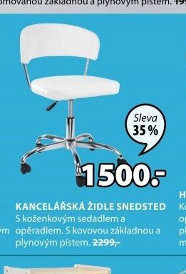 KANCELÁŘSKÁ ŽIDLE SNEDSTED