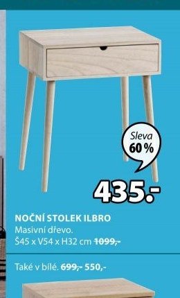Noční stolek ILBRO