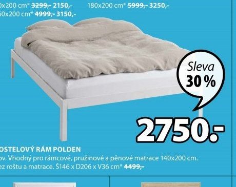 Postelový rám POLDEN