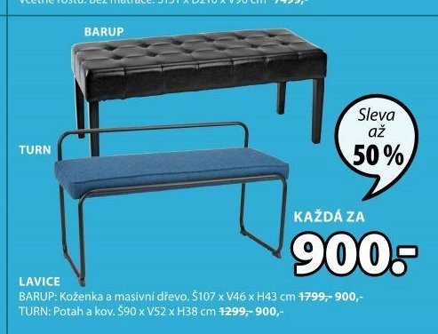 Lavice BARUP / TURN