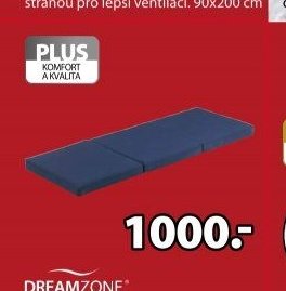 Skládací matrace PLUS F10