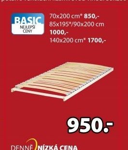 Lamelový rošt BASIC A40