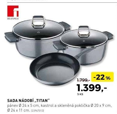 Sada nádobí Titan