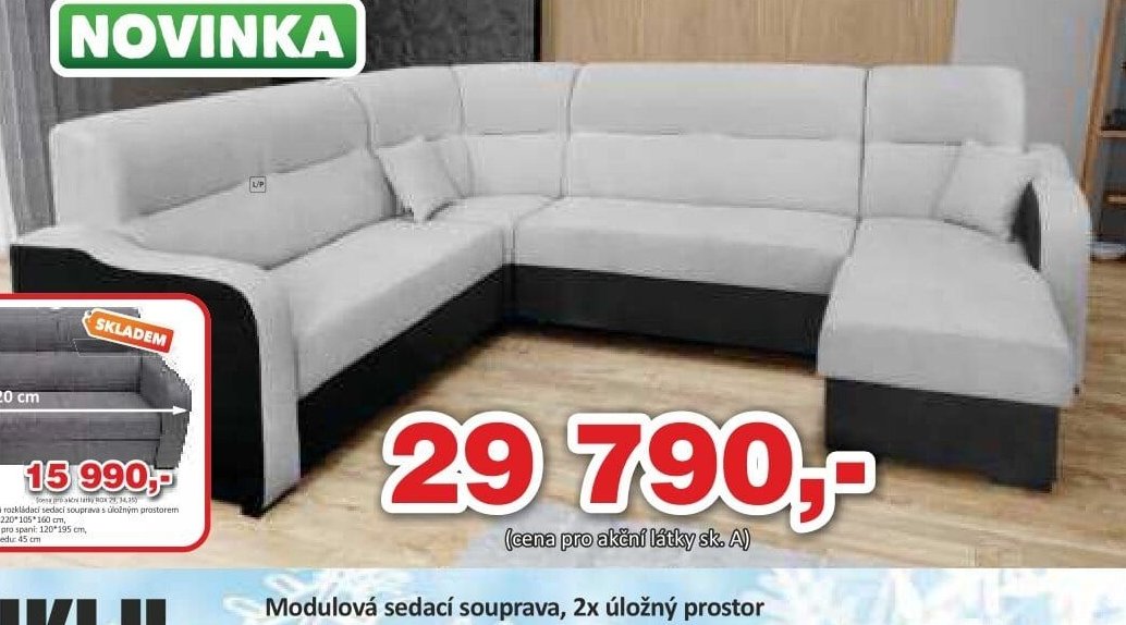 Modulová sedací souprava