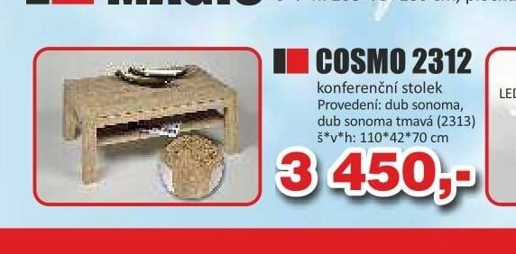 COSMO 2312 konferenční stolek