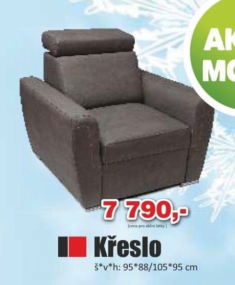 Křeslo (hnědé)