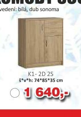 Komoda K1-2D 2S
