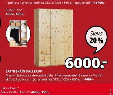ŠATNÍ SKŘÍŇ DALLERUP