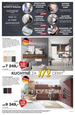 akční leták Sconto nábytek 22.1.2020-11.2.2020