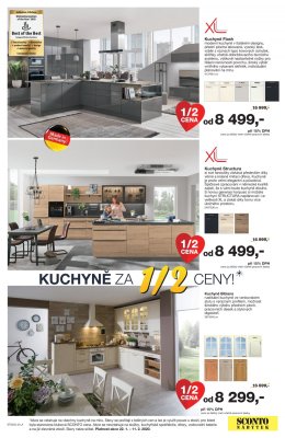 akční leták Sconto nábytek 22.1.2020-11.2.2020