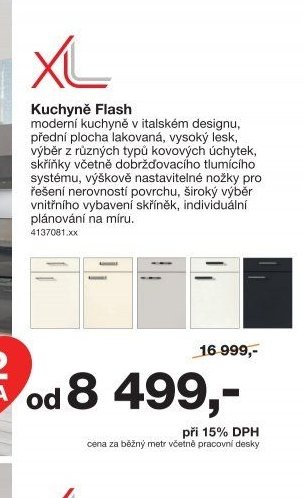 Kuchyně Flash