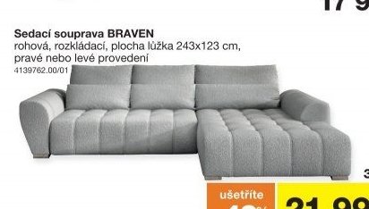 Sedací souprava BRAVEN