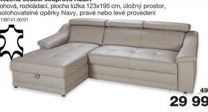 Kožená sedací souprava ALBA