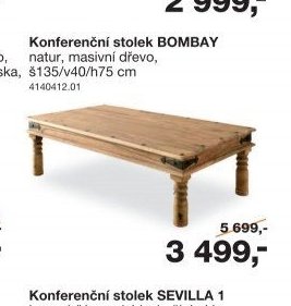 Konferenční stolek BOMBAY