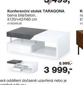 Konferenční stolek TARAGONA