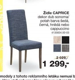 Židle CAPRICE