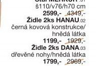 Židle 2ks HANAU .02