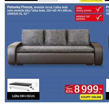 Pohovka Firenze