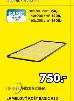 Lamelový rošt BASIC A30
