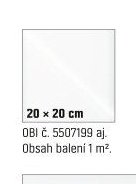 Obklad 20 x 20 cm