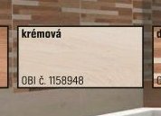 OSTRAVA Obklad krémová