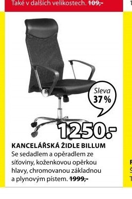 KANCELÁŘSKÁ ŽIDLE BILLUM