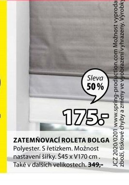 ZATEMŇOVACÍ ROLETA BOLGA