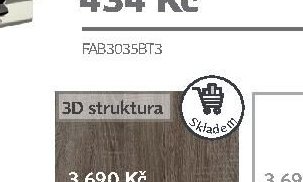 Protipožární dveře 3D struktura (dub archico 3D)