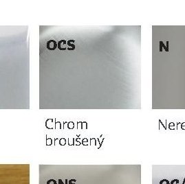 Chrom broušený