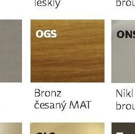 Bronz česaný MAT