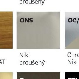 Nikl broušený