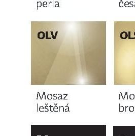 Mosaz leštěná