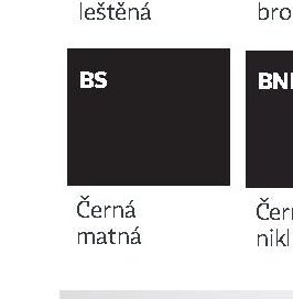 Černá matná