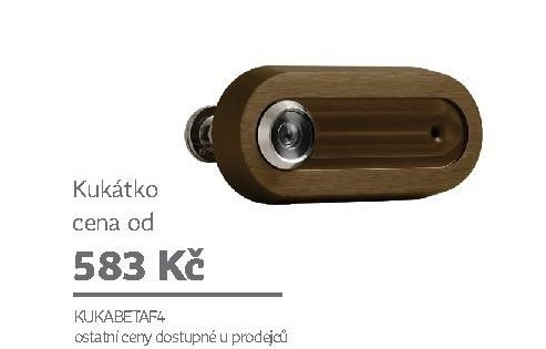 Kukátko cena od KUKABETAF4
