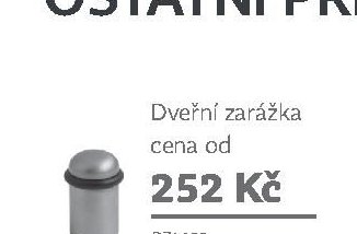 Dveřní zarážka DZ1698