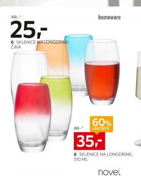 Sklenice na longdrink, 510 ml