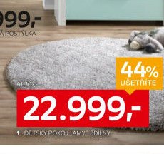 1 DĚTSKÝ POKOJ „AMY“, 3DÍLNÝ