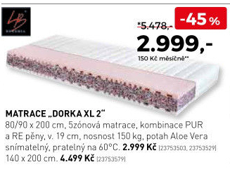 Matrace Dorka XL 2