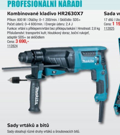 Kombinované kladivo HR2630X7