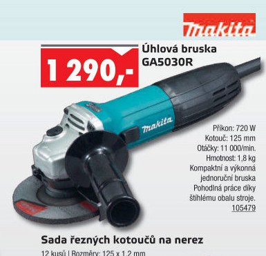 Úhová bruska GA5030R