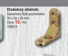 Ozdobný úhelník