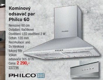 Komínový odsavač par Philco 60
