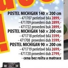 POSTEL MICHIGAN 140 x 200 cm