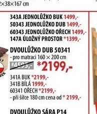 DVOULŮŽKO DUB 50341