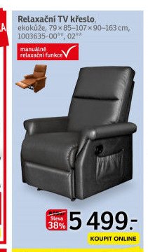 Relaxační TV křeslo